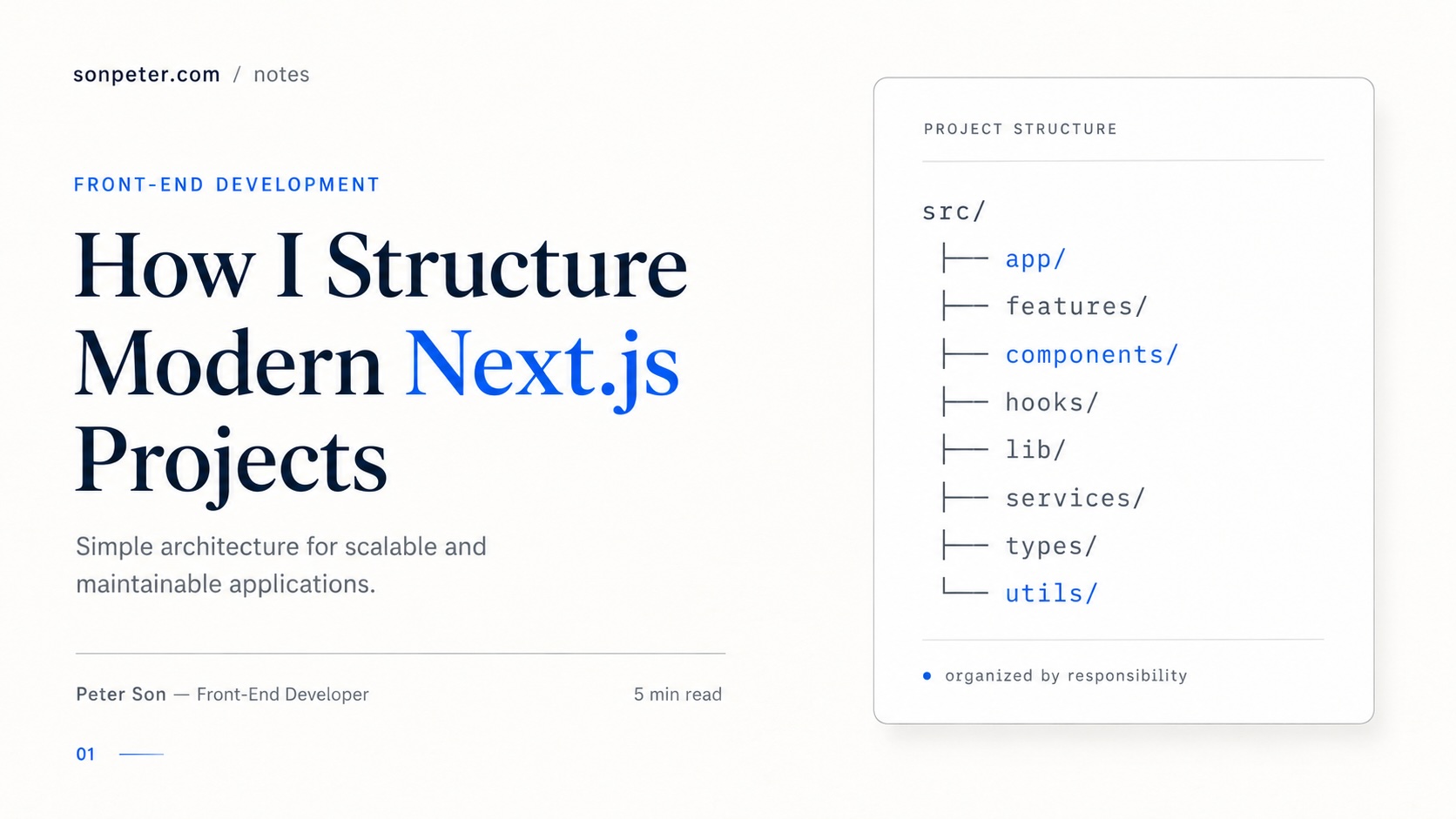 How I Structure Modern Next.js Projects